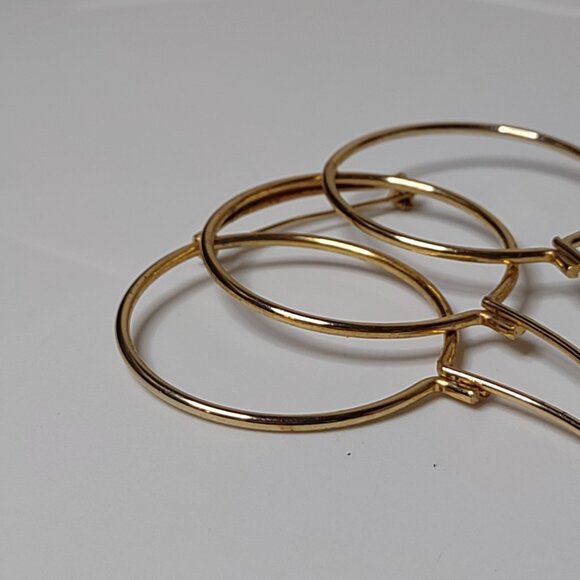 Large Gold Tone Balloon Brooch - Picture 5 of 11